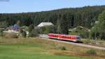 628 573-8 als RB 26945 (Titisee-Seebrugg) bei Altglashtten-Falkau 16.9.12