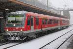 628 512 als RB47 am 12.12.2012 in Wuppertal Hbf.