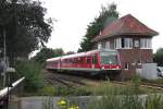 628/928 685 als RB21917 (Flensburg - Kiel) am 30.06.2011 bei Einf.