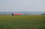  Unbekannter 628 als RB 14274 Braunschweig Hbf - Goslar, zwischen Vienenburg und Oker (14.04.2012)