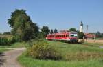 628 424 als RB59718 am 19.08.2012 bei Niederlindhart