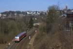 Der 628 503 am 26.03.2013 bei Remscheid.