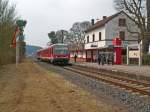 628 705 mit RB nach Dillingen am 29.3.13 in Siersburg