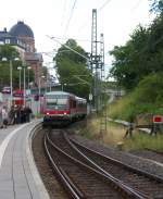 Umsteigen wie zu alten Zeiten.....Seit 2006 gab es diese Situation in Wemmetsweiler nicht mehr.