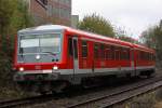 628 509 am 4.11.12 als RB47 nach Solingen in Remscheid-Gldenwerth.