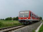 928 542 bei der Durchfahrt in Neu Ulm am 20.06.13.