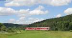 628 345-0 als Lt 28642 (Tuttlingen-Donaueschingen) bei Immendingen 21.6.13