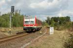 628 668 fuhr am 22.10.12 durch Gustorf.