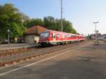 VT 628 nach Braunschweig im Bahnhof von Vienenburg am 25.07.2013