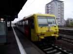 VT 72 (628 072) der HLB als RB nach Bad Soden am 27.11.13 in Frankfurt Höchst