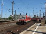 BR 628 668 fährt am 27.6.11 als RB 38 Richtung Düsseldorf in den Kölner Hbf ein.