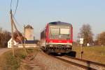 628 585 am 24.4.14 bei Arnbach als S Bahn nach Dachau