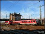 628 658-7 als RB28515 Cottbus - Forst(Lausitz) verlt soeben den Abgangsbahnhof u.