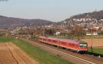 628 304-7; 628 219-4 und 628 430-0  als RB 28334 (Fürth(Odenw)-Mannheim Hbf) bei Heddesheim 20.3.14