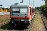 628 519 abgestellt auf dem Bf-Gelände Euskirchen - 17.05.2014