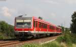 628 *** und 628 493-9 als RE 12054 (MAinz Hbf-Alzey) bei Armsheim 5.8.14