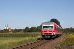 Der ehemals auf der Gäubodenbahn eingesetzte 628 423-6 ist nun seit einiger Zeit in Mühldorf tätig.