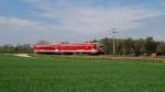 628 432 mit RB 27153 vor Altötting (25.04.2014)