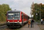 628 221 als RB 24150 (Dannenberg Ost–Lneburg) am 14.10.2008 in Dannenberg Ost