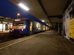 628 150 der EVB stand mit 628 152 ebenfalls von der EVB als RB76 nach Rothenburg in Minden.