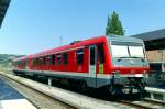 628 431 als RB 32031 (Bayreuth Hbf–Weiden [Oberpf]) am 03.07.2006 in Bayreuth Hbf