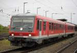 628 427-6 stand am 10.05.2015 als berfhrung von Rostock Hbf nach Gstrow im Rostocker Hbf.