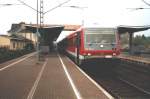 628 662-6 wartet in Grevenbroich am 22.4.03 auf Ausfahrt, die er nach einer berholung bekommen wird.