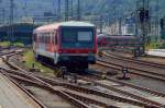 Museumsstück! Hier steht im Koblenzer Hbf der für das Museum vorgesehene 628/928 201 abgestellt....22.8.2015