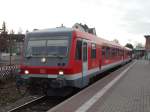 DB Regio 928 450 am 14.11.15 in Weinheim (Bergstraße) Bahnhof.