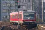 Die  Erft-Bahn  RE34 auf ihrem Weg in den Dsseldorfer Hauptbahnhof.