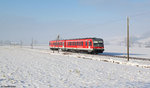 628 566 als RB 27361 am 04.01.2016 bei Steinhöring.