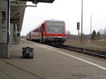 628 555 als RB nach Lindau, Aulendorf Februar 2016