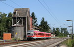 628 623-0 als RB 23537 (Würzburg Hbf-Bad Mergentheim) in Geroldshausen 15.8.16