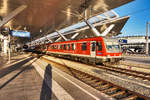 628 596 fährt als RB 63056 nach Landshut (Bay) Hbf, aus Salzburg Hbf aus.