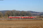 628 543-6 als RE 22306 (Neustadt(Schwarzw)-Rottweil) bei Unadingen 15.2.17