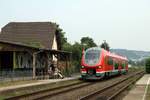 Testfahrt mit 632 606 am 09.06.2018 von Dortmund nach Menden, aufgenommen am Hp.