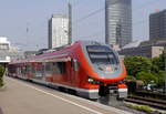 633 102 als RE 57 nach Winterberg in Dortmund Hbf.