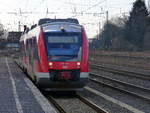 640 028 DB  fährt als RB43 von Dorsten nach Dortmund-Hbf und hält in Herne fährt in Richtung Castrop-Rauxel,Dortmund-Hbf. 
Aufgenommen vom Bahnsteig 6 in Herne. 
Bei Sonnenschein und Wolken am Kalten Mittag vom 13.2.2018.