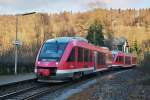 39390 EBLB-ESIE beim Halt in Vormwald 01.03.2007 (640 019-6 + 640 004-8)