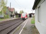 Ein 640er auf dem Weg nach Geithain, Markkleeberg Grostdteln, 25.04.08