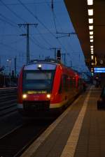 Gerade in Koblenz Hbf eingefahren, der Tf steigt gerade um.