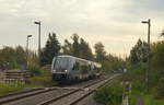 Walfisch - Der Geithainer 641 032-8 & 641 027-7 (Gethain - Leipzig Hbf) in Engelsdorf Werkstätten 20.10.2017