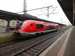 DB 641 011 als RB 16862 aus Zeitz, am 05.11.2021 in Weißenfels.