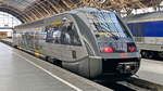 641 027-7 (NVR-Nummer: 9580 0 641 027-7 D-DB) steht als RB 113 nach Geitheim (der Geitheimer)  am 08. April im Hauptbahnhof von Leipzig.