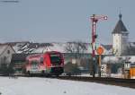 641 017-9 als RB 31245 (Erzingen(Baden)-Schaffhausen) am Esig Neunkirch 16.2.10