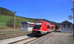 DB 641 020 als RB 29885 nach Katzhtte, im Bf Rottenbach; 18.04.2010