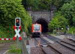 DB-Hochrheinbah: RE 20720 mit DB 641 013 bei Laufenburg/Baden am 31.