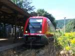 641 035 steht am 15.August 2013 als RB aus Frttstdt in Friedrichroda.