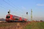 641 026 DB Regio bei Bad Staffelstein am 07.12.2015.