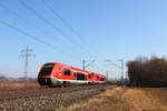 641 026 DB Regio bei Trieb am 13.02.2017.